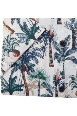 Marvelis Modern Fit Hemd Grün/weiss, Gemustert -Ausgewählte Bekleidungsgeschäfte 7257 32 00 2 800 1200x1200