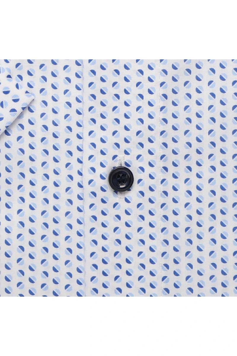 Marvelis Modern Fit Hemd Weiss, Gemustert 4 Marvelis Modern Fit Hemd Weiss, Gemustert – Bild 4