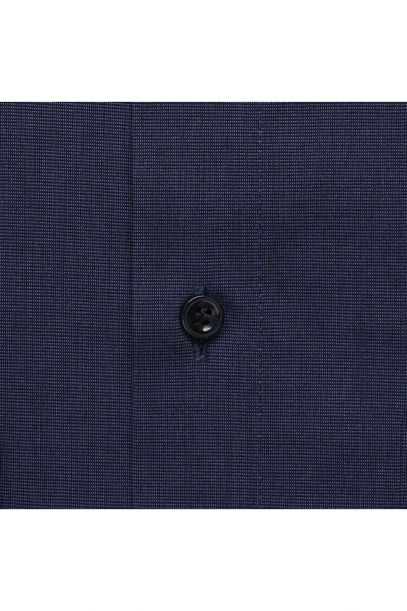 Marvelis Modern Fit Hemd Marine, Einfarbig 4 Marvelis Modern Fit Hemd Marine, Einfarbig – Bild 4