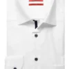 Marvelis Modern Fit Hemd Weiss, Einfarbig