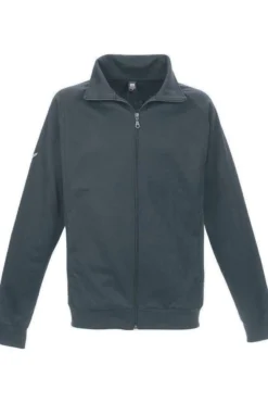 TRIGEMA Comfort Fit RaglanjackeStehkragen Anthrazit