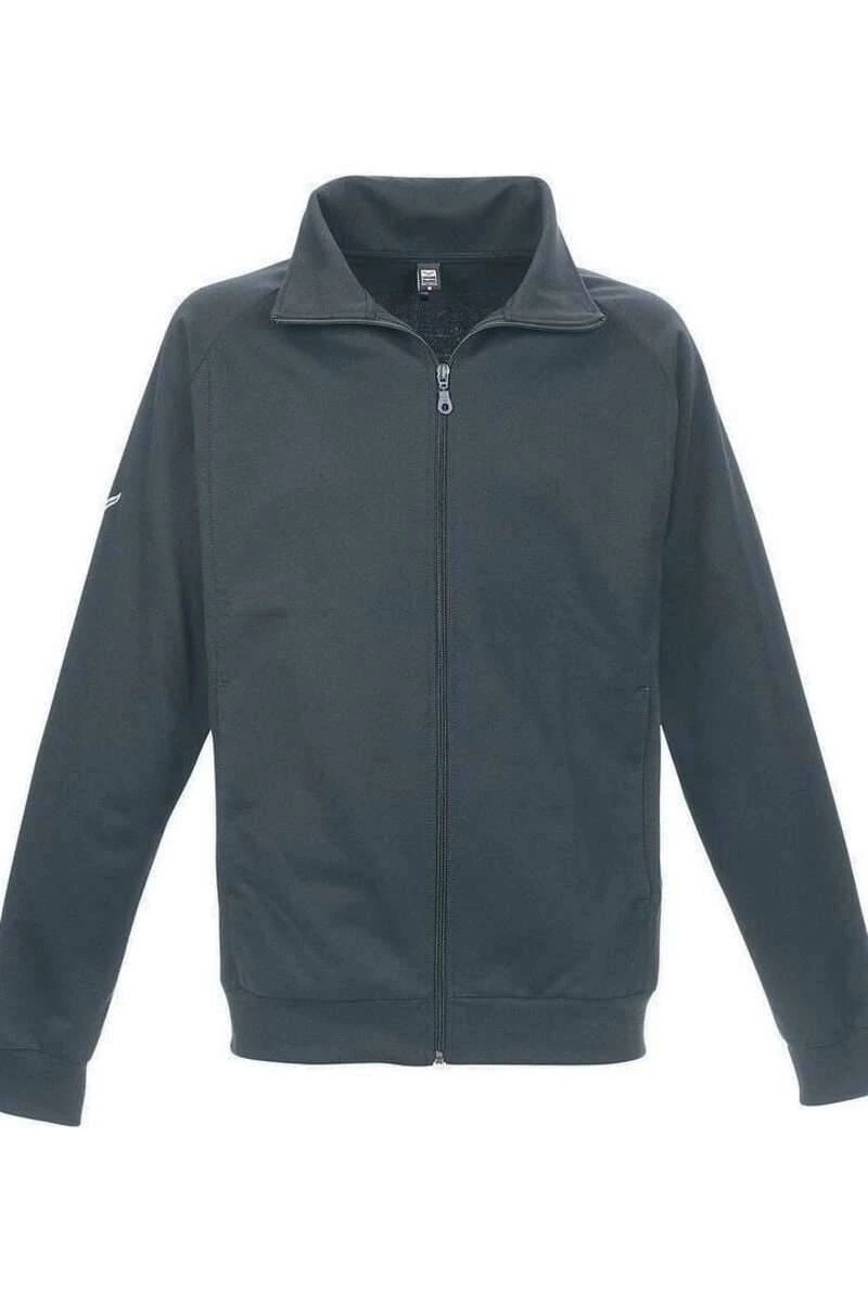 TRIGEMA Comfort Fit RaglanjackeStehkragen Anthrazit 1 TRIGEMA Comfort Fit RaglanjackeStehkragen Anthrazit