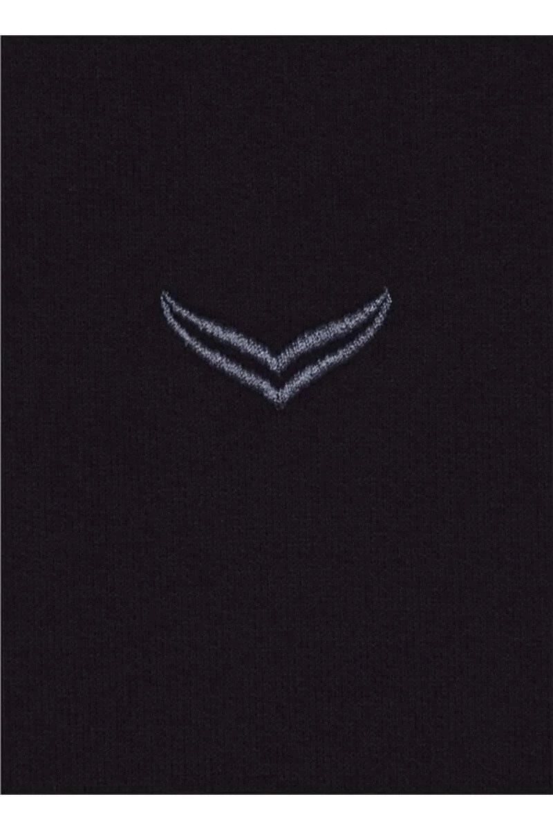 TRIGEMA Comfort FitSweatshirt Rundhals Schwarz 5 TRIGEMA Comfort FitSweatshirt Rundhals Schwarz – Bild 5