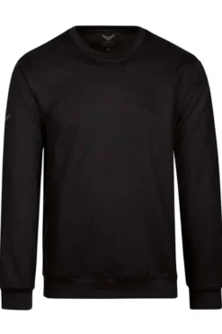 TRIGEMA Comfort FitSweatshirt Rundhals Schwarz