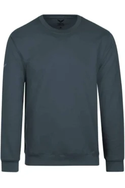 TRIGEMA Comfort FitSweatshirt Rundhals Anthrazit