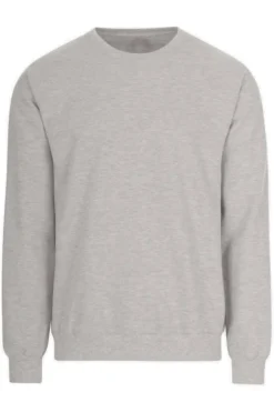 TRIGEMA Comfort Fit SweatjackeRundhals Grau