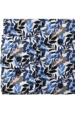 Marvelis Body Fit Hemd Bleu, Gemustert -Ausgewählte Bekleidungsgeschäfte 7518 24 11 2 800 1200x1200