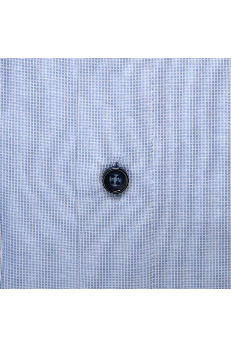 Marvelis Modern Fit Jerseyhemd Bleu, Strukturiert 4 Marvelis Modern Fit Jerseyhemd Bleu, Strukturiert – Bild 4