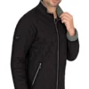 TRIGEMA Comfort Fit Herren Steppjacke Schwarz