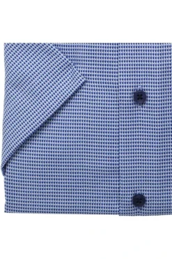 ETERNA Modern Fit Hemd Blau, Strukturiert -Ausgewählte Bekleidungsgeschäfte 8038 C19P 12 2 800 1200x1200