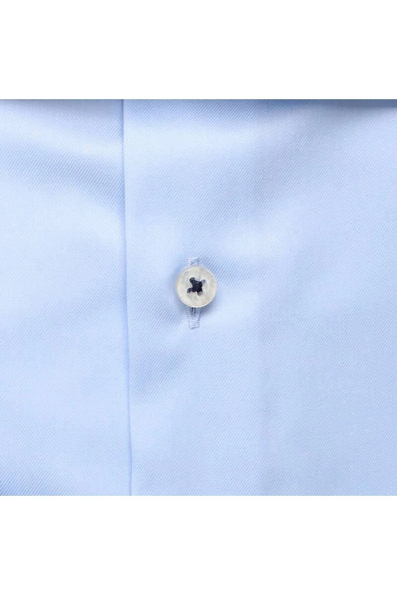 ETERNA 1863 Comfort Fit Hemd Hellblau, Einfarbig 4 ETERNA 1863 Comfort Fit Hemd Hellblau, Einfarbig – Bild 4