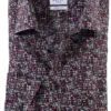 OLYMP Tendenz Modern Fit Hemd Rot/blau/beige, Gemustert