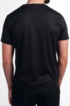 ETERNA 1863 Soft TailoringSlim Fit T-Shirt Rundhals Schwarz,Einfarbig -Ausgewählte Bekleidungsgeschäfte 887 39 8 800 1200x1200