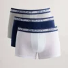 GANT Boxershorts Dreierpack Weiss/grau/blau