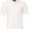 Redmond Casual Poloshirt Weiss, Einfarbig