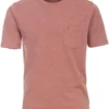 Casa Moda Casual T-Shirt Rundhals Orange,Einfarbig