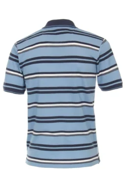 Casa Moda Casual Poloshirt Blau, Gemustert -Ausgewählte Bekleidungsgeschäfte 923877400 156 8 800 1200x1200