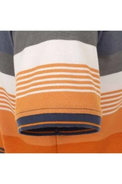 Casa Moda Casual Poloshirt Orange, Gemustert -Ausgewählte Bekleidungsgeschäfte 923877400 477 2 800 1200x1200