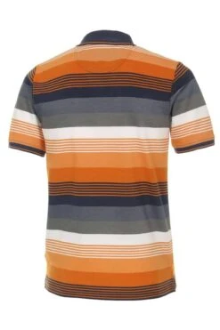 Casa Moda Casual Poloshirt Orange, Gemustert -Ausgewählte Bekleidungsgeschäfte 923877400 477 8 800 1200x1200