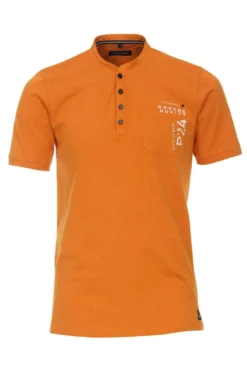 Casa Moda T-Shirt Orange,Einfarbig