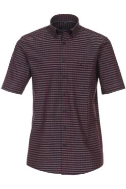Casa Moda Comfort Fit Hemd Rot, Kariert