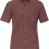 Casa Moda Comfort Fit Hemd Orange, Kariert