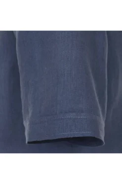 Casa Moda Casual Fit Leinenhemd Blau, Einfarbig -Ausgewählte Bekleidungsgeschäfte 934044100 105 2 800 1200x1200