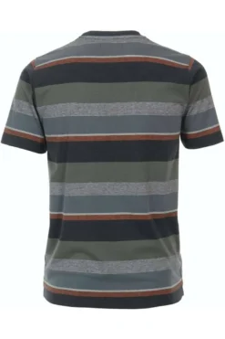 Casa Moda Casual T-Shirt Rundhals Grün,Einfarbig -Ausgewählte Bekleidungsgeschäfte 934059600 345 9 800 1200x1200