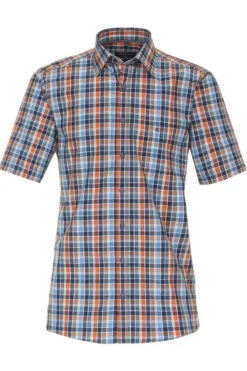 Casa Moda Comfort Fit Hemd Braun, Kariert