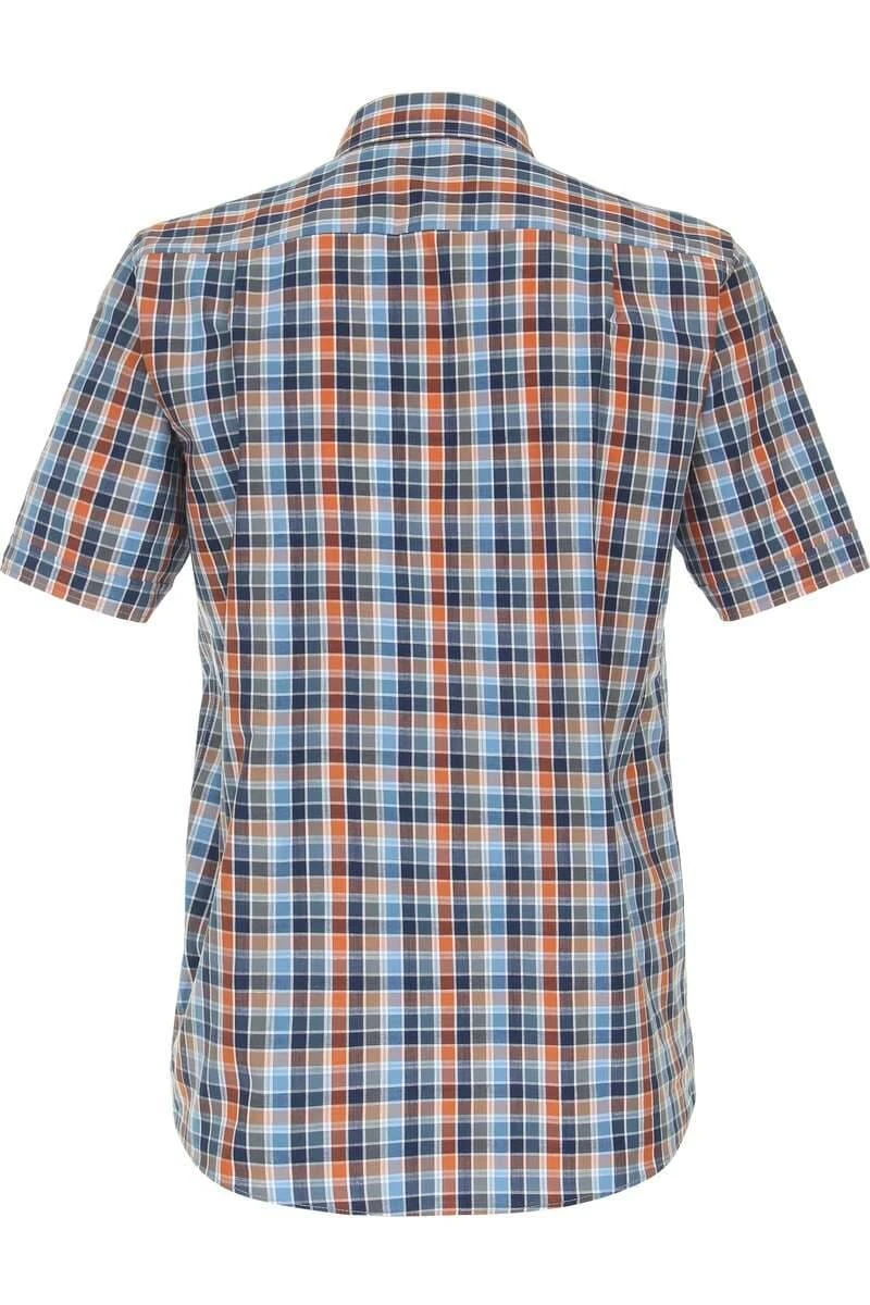 Casa Moda Comfort Fit Hemd Braun, Kariert 4 Casa Moda Comfort Fit Hemd Braun, Kariert – Bild 4