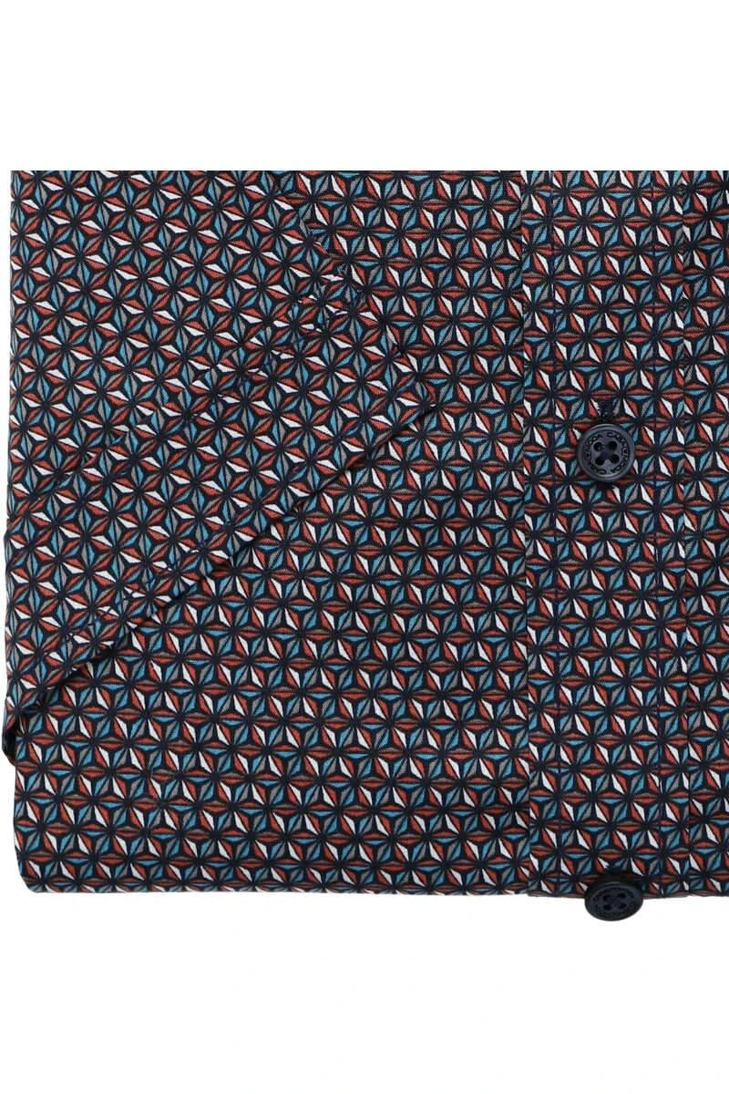 Casa Moda Comfort Fit Hemd Orange, Gemustert 3 Casa Moda Comfort Fit Hemd Orange, Gemustert – Bild 3