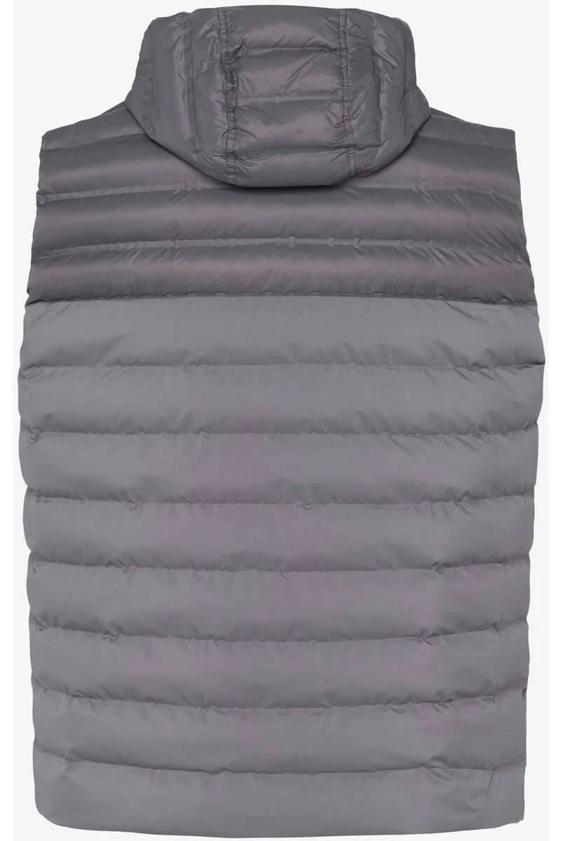 Brax Normal Fit Herren Steppweste Grau 2 Brax Normal Fit Herren Steppweste Grau – Bild 2