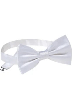 ETERNA Fliege Aus 100% Seideweiss, Einfarbig