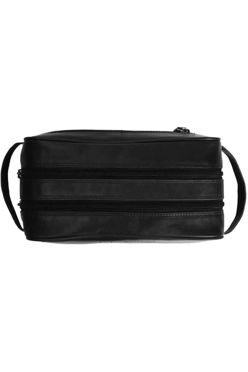 Chesterfield Herren KulturbeutelStacey Schwarz, Einfarbig 3 Chesterfield Herren KulturbeutelStacey Schwarz, Einfarbig – Bild 3