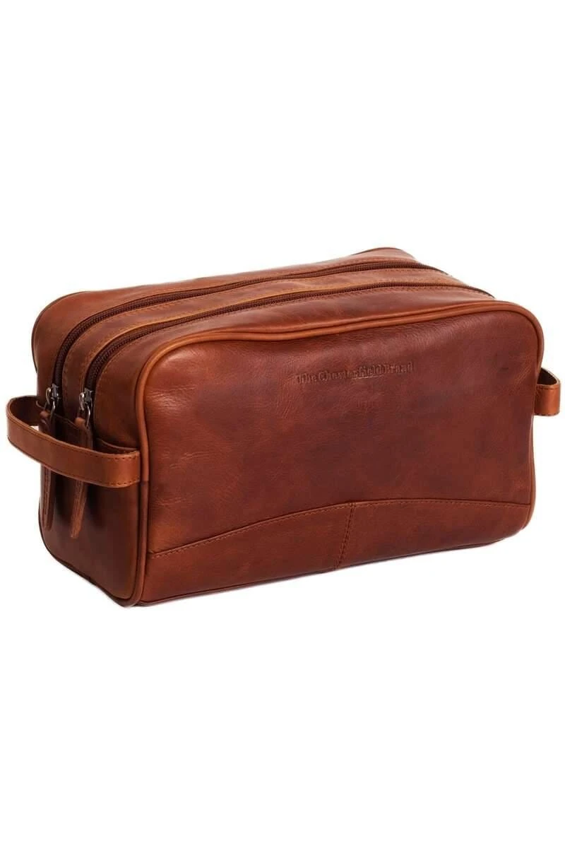 Chesterfield Herren KulturbeutelStacey Cognac, Einfarbig 1 Chesterfield Herren KulturbeutelStacey Cognac, Einfarbig