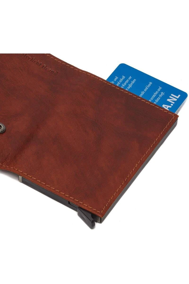 Chesterfield Antique Buff Kartenetuicognac, Einfarbig 4 Chesterfield Antique Buff Kartenetuicognac, Einfarbig – Bild 4