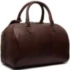 Chesterfield Weekender Tasche Braun, Einfarbig
