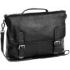 Chesterfield Herren Schultertasche Schwarz, Einfarbig