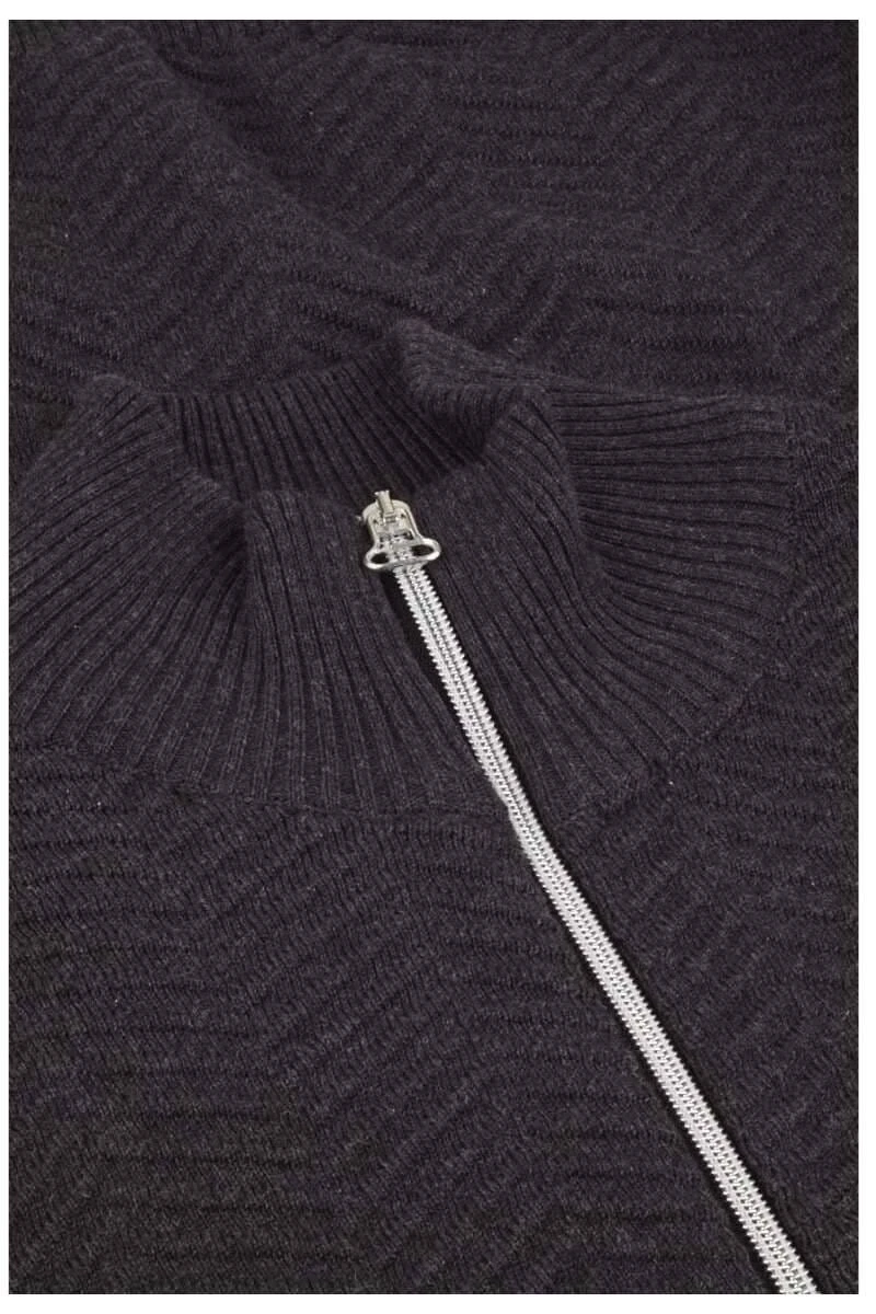 Kronstadt Carlo Zip Regular Fit SweatjackeZip Schwarz 2 Kronstadt Carlo Zip Regular Fit SweatjackeZip Schwarz – Bild 2