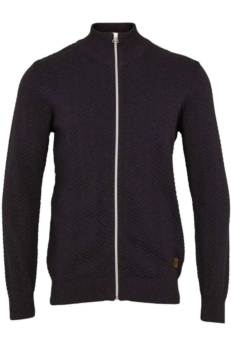 Kronstadt Carlo Zip Regular Fit SweatjackeZip Schwarz 1 Kronstadt Carlo Zip Regular Fit SweatjackeZip Schwarz