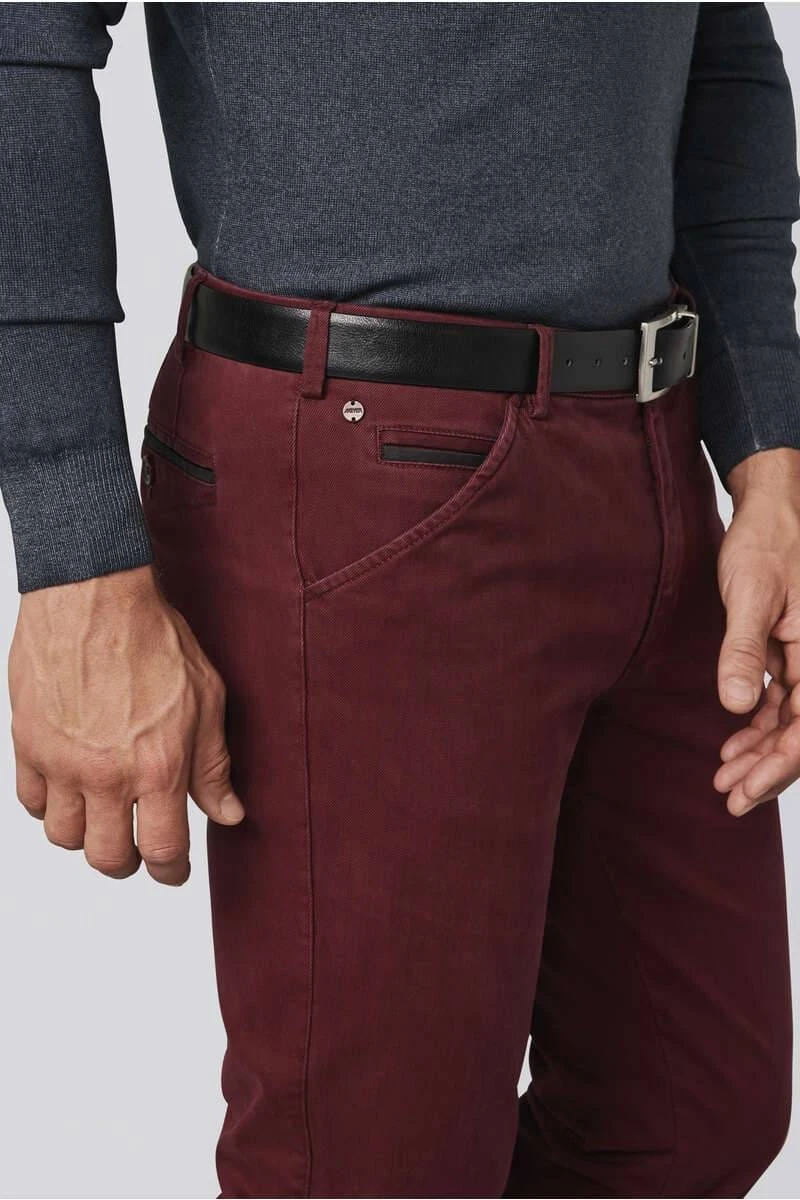 Meyer Kontrast Stitching Herren Wendegürtel Schwarz/braun 4 Meyer Kontrast Stitching Herren Wendegürtel Schwarz/braun – Bild 4