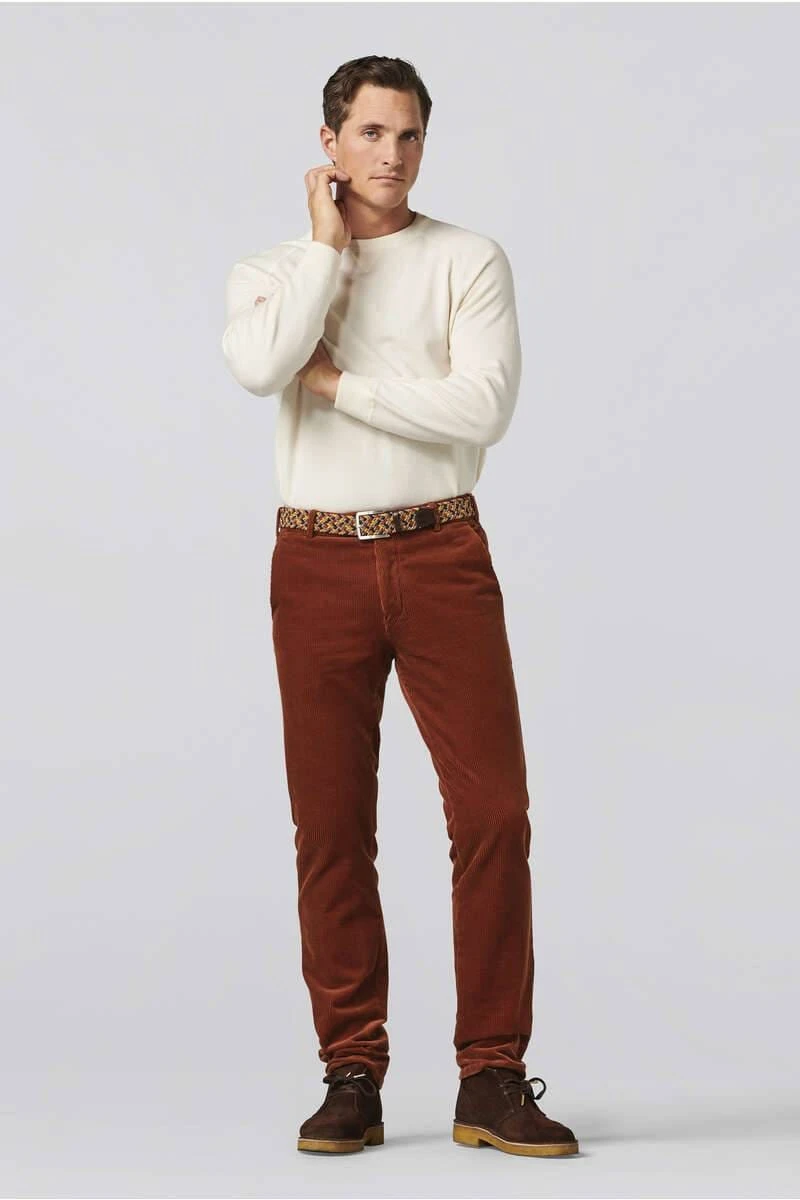 Meyer Herren Gürtel Aus 55% Polyester / 45% Elasthan, Patte Aus Leder3,5 Cm Rot/gelb, Strukturiert 3 Meyer Herren Gürtel Aus 55% Polyester / 45% Elasthan, Patte Aus Leder3,5 Cm Rot/gelb, Strukturiert – Bild 3