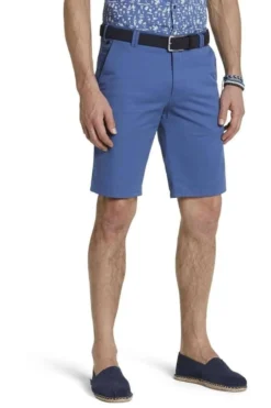 Meyer Modern Fit Bermuda Blau