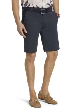 Meyer Modern Fit Bermuda Marine