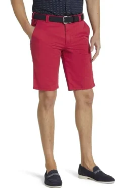 Meyer Modern Fit Bermuda Rot