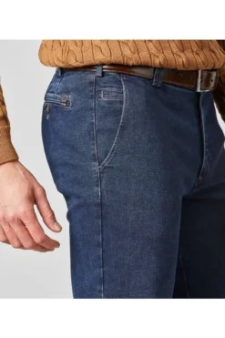 Meyer Modern Fit Herren Chino Dunkelblau,Einfarbig -Ausgewählte Bekleidungsgeschäfte MY BONN2 4543 18 4 800 1200x1200