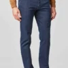 Meyer Modern Fit Herren Chino Dunkelblau,Einfarbig