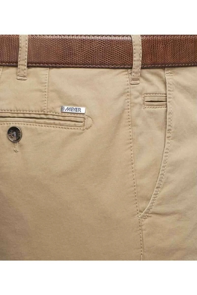 Meyer Modern Fit Herren Chino Camel,Einfarbig 5 Meyer Modern Fit Herren Chino Camel,Einfarbig – Bild 5