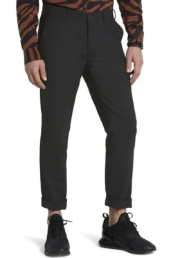 Meyer M5 Regular Fit Herren Chino Anthrazit,Einfarbig