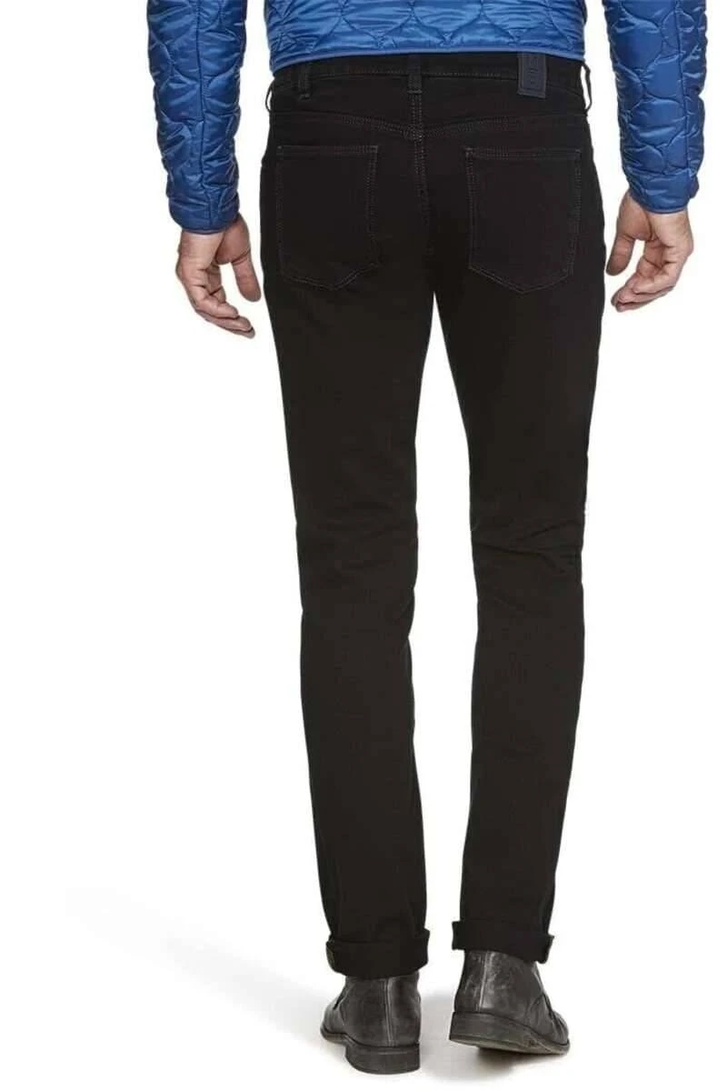 Meyer M5 Slim Fit Five-Pocket Herren Jeans Schwarz 2 Meyer M5 Slim Fit Five-Pocket Herren Jeans Schwarz – Bild 2